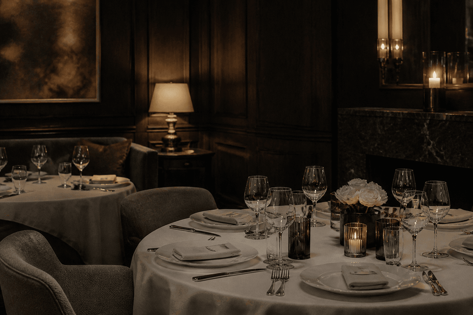 Refined hospitality interior